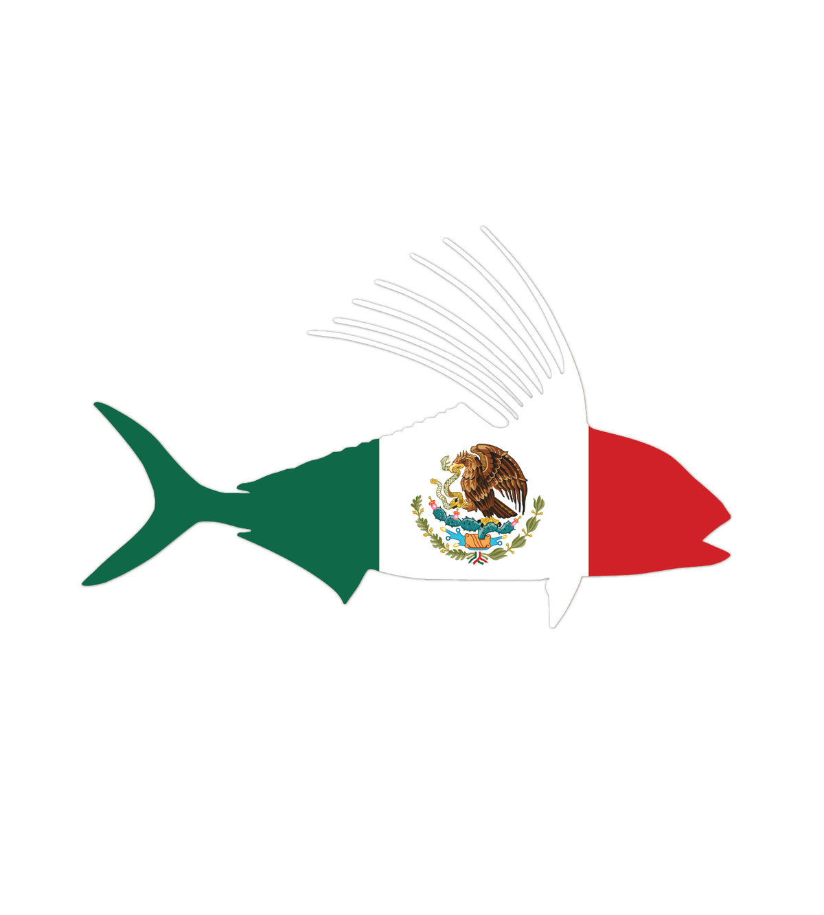 Mexico Roosterfish Sticker Mykiss Buy Now Mexico Roosterfish Sticker Mykiss